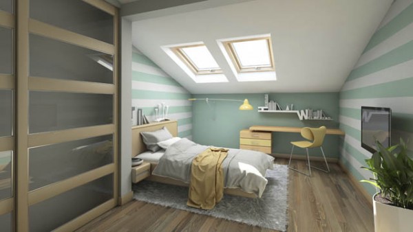 5 Einrichtungs-Tipps für Wohnungen mit Dachschräge