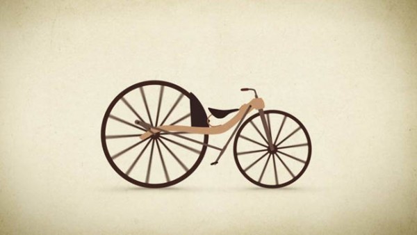 Animation: Die Geschichte des Fahrrads
