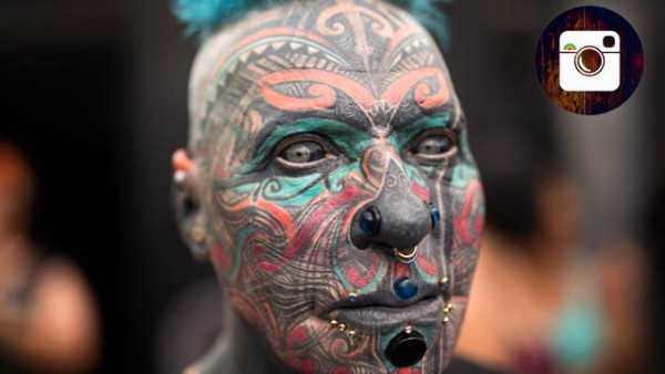 Die krassesten Gesichts-Tattoos