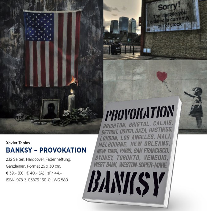 banksy provokation buch