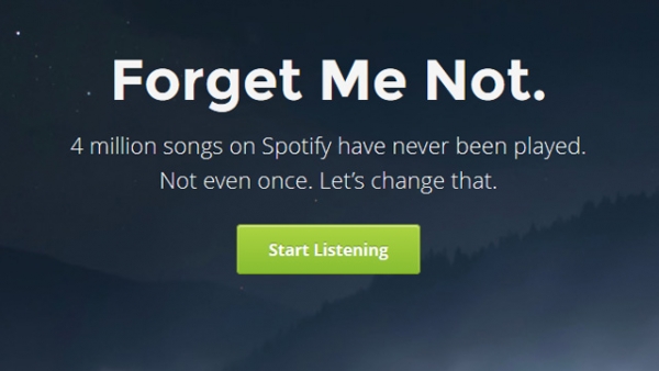 Forgotify: Streamt die Musik, die bei Spotify untergeht