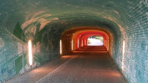 Streetart zwischen Reichenbachbrücke und Braunauer Eisenbahnbrücke