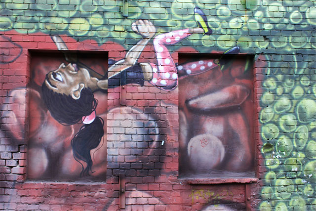 Streetart Berlin Kegel - Foto Nils Borgstedt