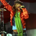Getty Images; Fergie von den Black Eyed Peas gelang auf der Bühne so manche Modesünde.
