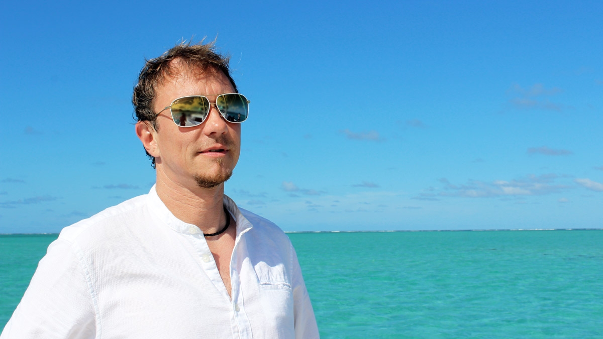 Derk Hoberg -- Modell "KAMI" / Polarisierte Piloten-Sonnenbrille von Maui Jim